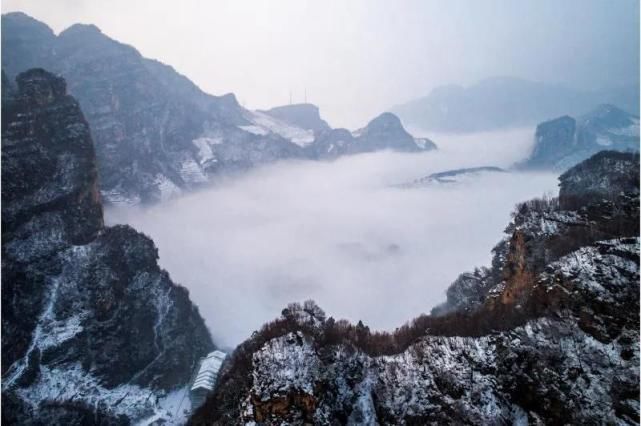 大美兴隆山！雪后的山峰“动”了起来