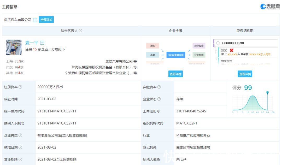 科技巨头造车三大派：华为居右，百度居中，小米居左