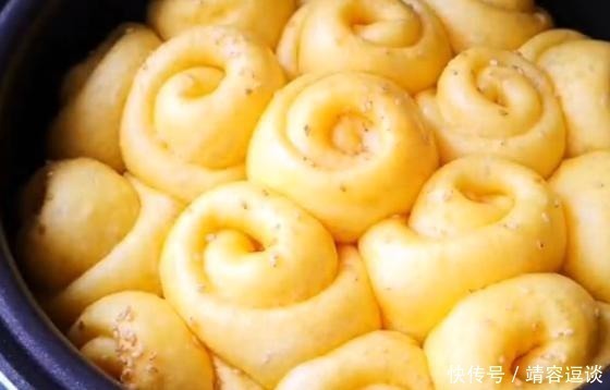 酵母粉|红薯加一个鸡蛋，用电饭锅，简单一做，比面包还好吃，美味小零食