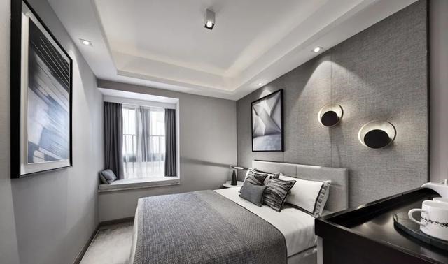 黑白配|127㎡现代轻奢,优雅高级灰,营造时尚舒适感,华丽档次高级