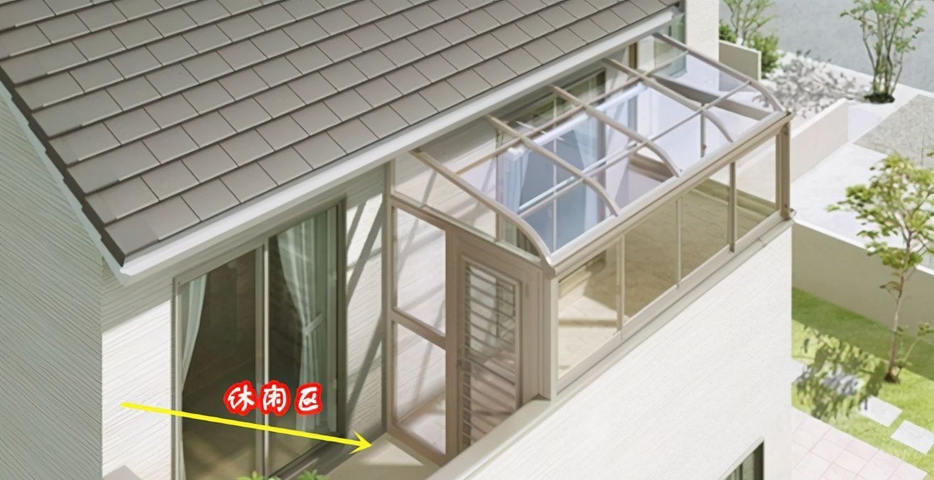 晾衣|顶楼露台这样设计风来雨来都不怕,光线不影响,真是太聪明了!