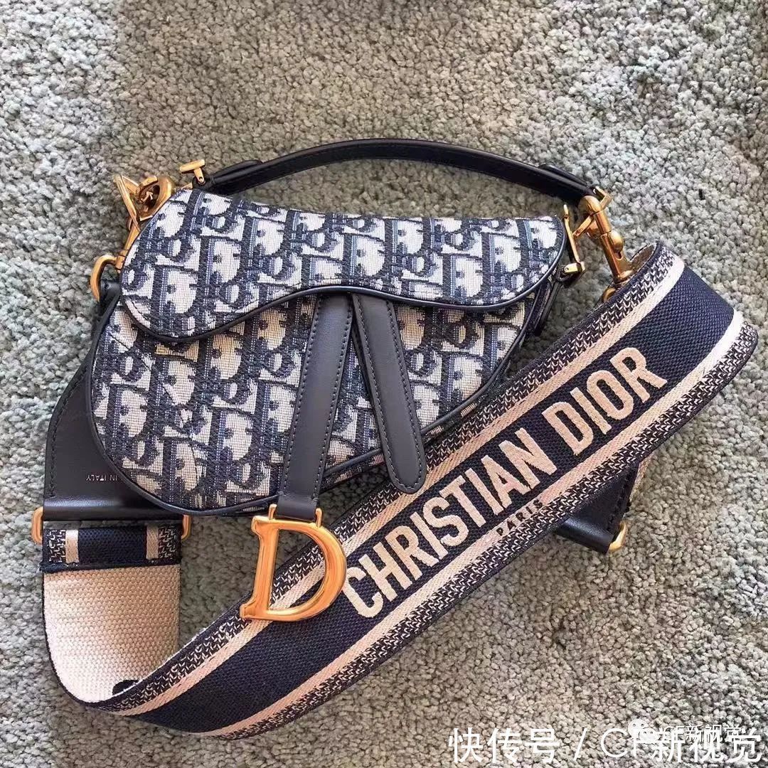 原单奢侈品大小号迪奥Dior马鞍包,到底哪个尺寸更值得买?