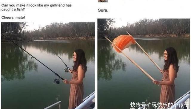 |一组P图高手修出来的搞笑照片,最后那张简直毫无PS痕迹