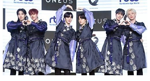 「MD PHOTO」 韓國(guó)男團(tuán)ONEUS舉行《BLOOD MOON》新專(zhuān)輯發(fā)布會(huì)