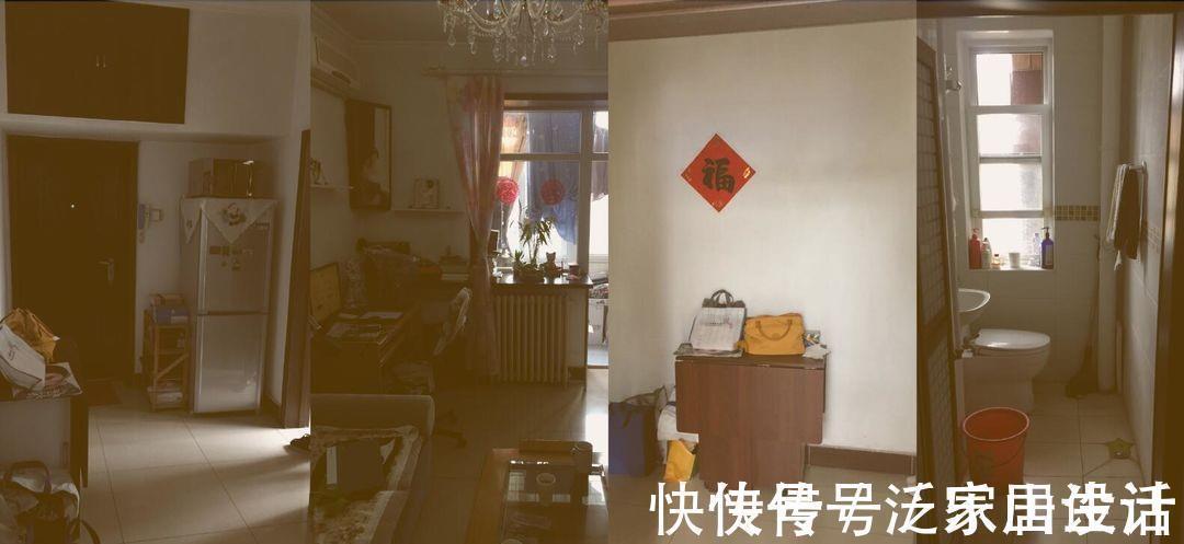 隔断|45平的老破小,增强光线去除隔断,让昏暗闭塞的空间焕发光彩