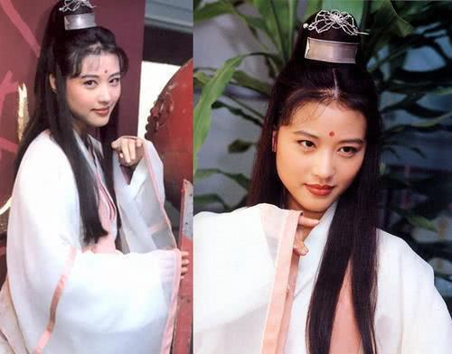 高圆圆!同样是演周芷若,其她7位都是在模仿,唯独她隔着屏幕都让人害怕