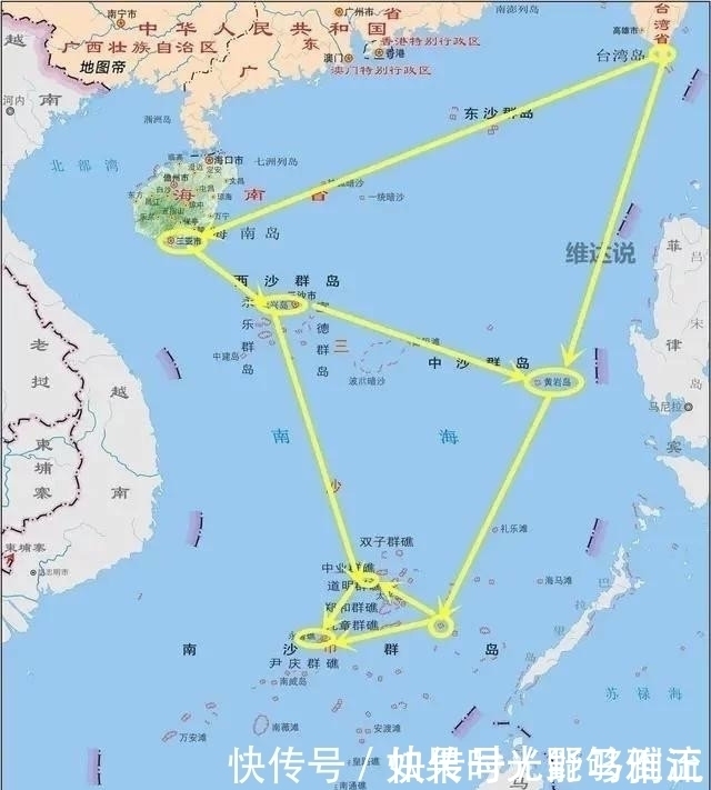 国际形势出现新变化吹填黄岩岛,打造铁三角