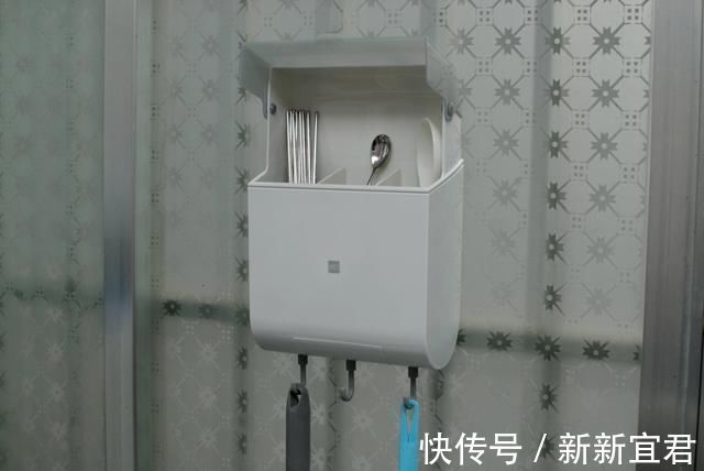 抗菌|抗菌、免钉上墙、可拆洗,收纳好帮手:火候抗菌厨房置物三件套