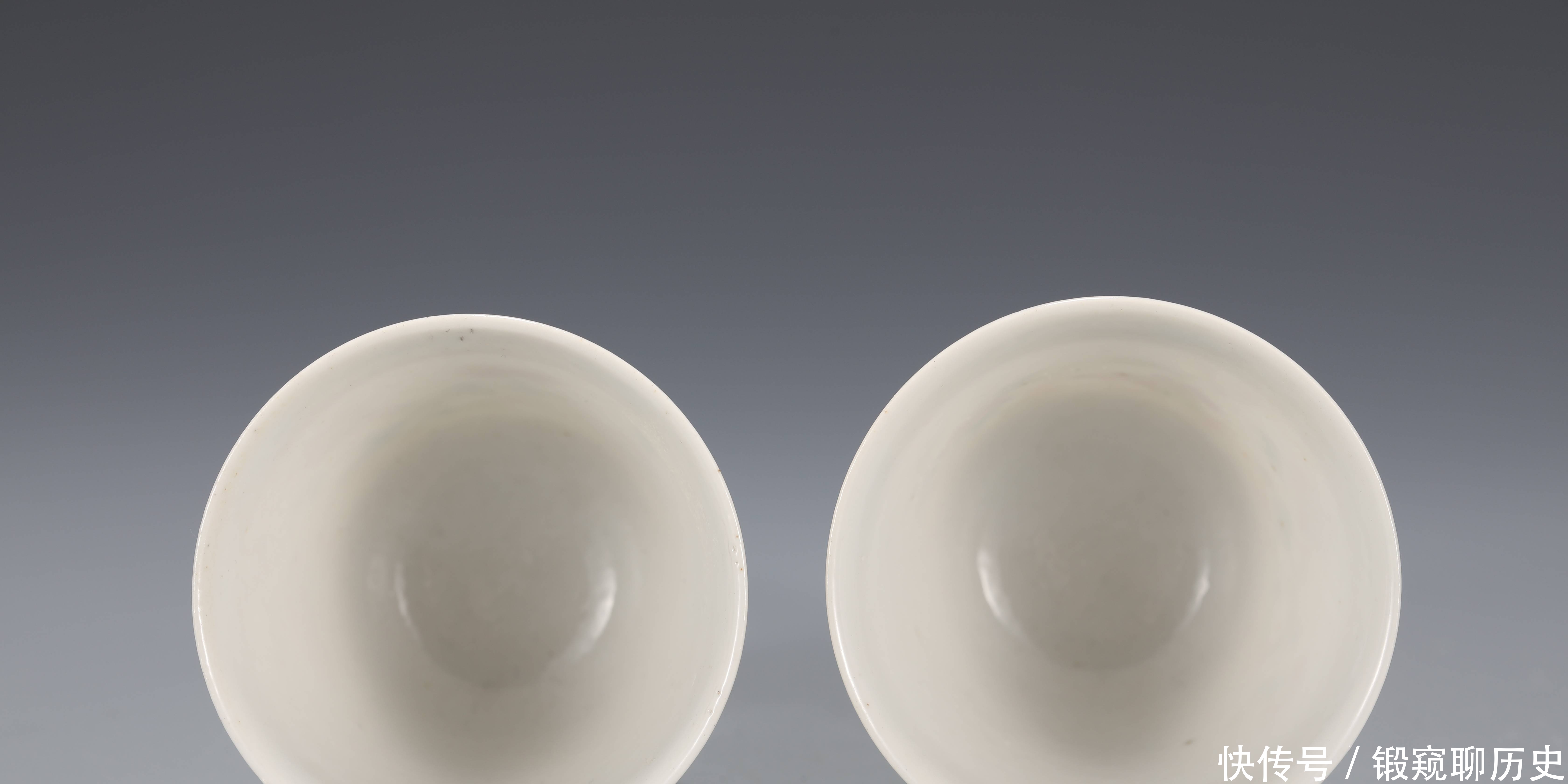  光绪|光绪 粉彩四季花卉纹杯两只