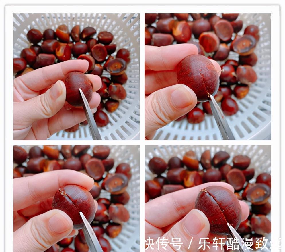 好吃|板栗最好吃的做法,香甜绵软,学会这个窍门,开口快,剥皮容易