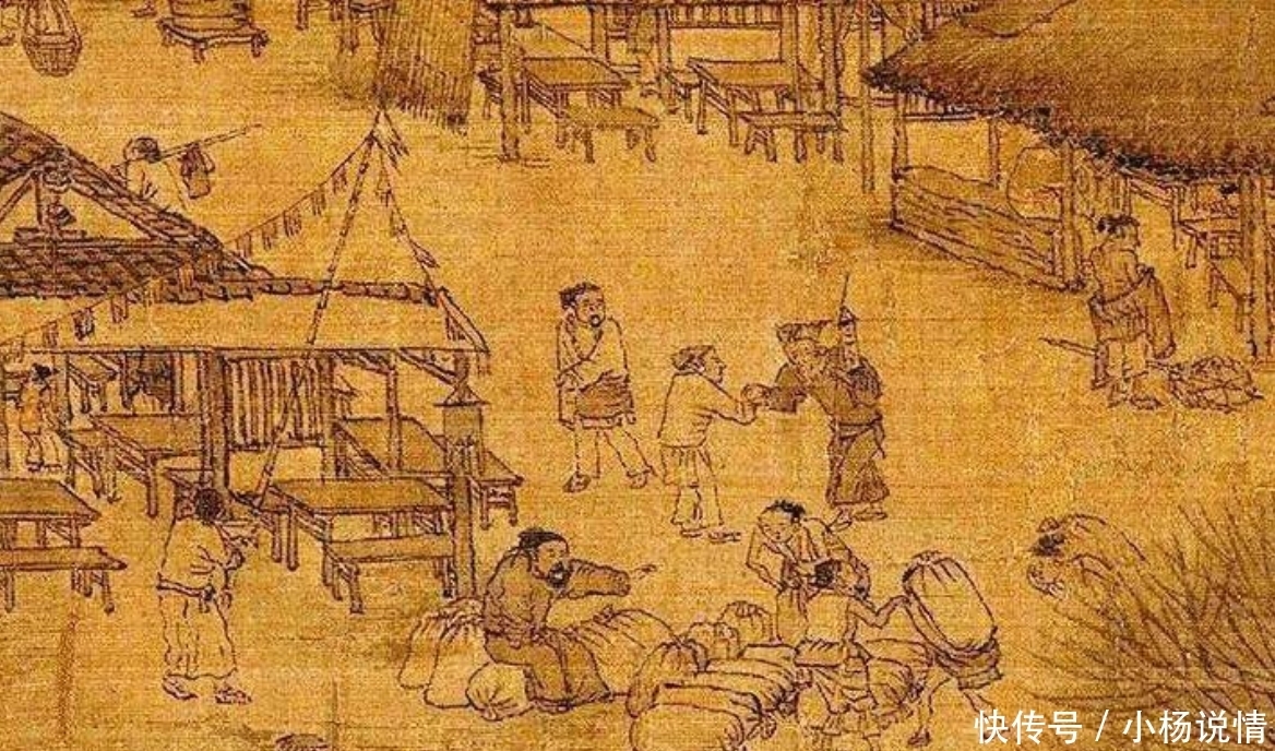 奇怪|清明上河图放大一百倍,发现一奇怪场景,树下睡觉的人在做什么?