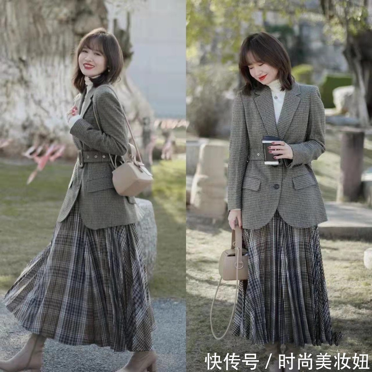 穿搭 “半身裙”才是秋冬的万能单品,得体大方又舒适,适合普通人借鉴