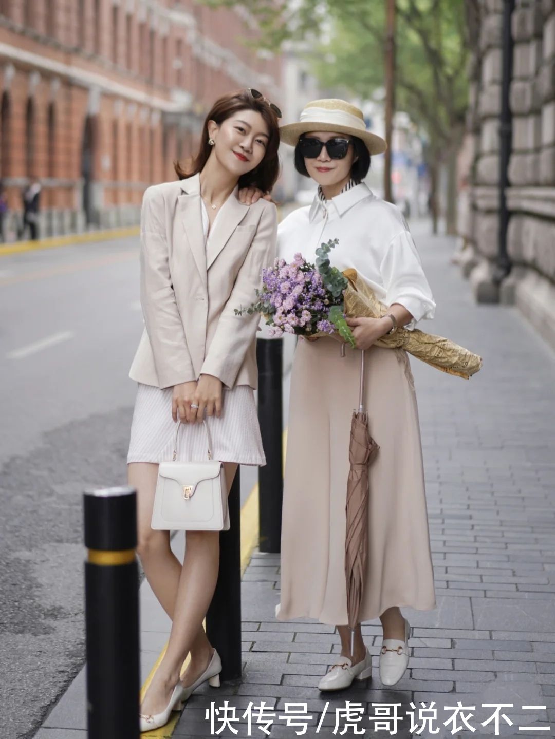 50、60岁女人懂穿衣更时髦,这位微胖妈妈辈的搭配技巧,太好看了