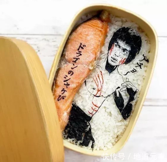 素燕窝|56岁日本主妇给丈夫做神级便当,连李小龙都不放过,网友:太创意