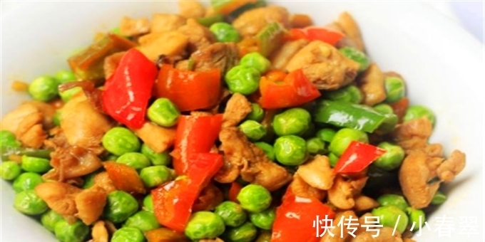 豌豆炒鸡丁|美味十足的几道家常菜,营养美味,好吃不上火,隔三差五就做一次