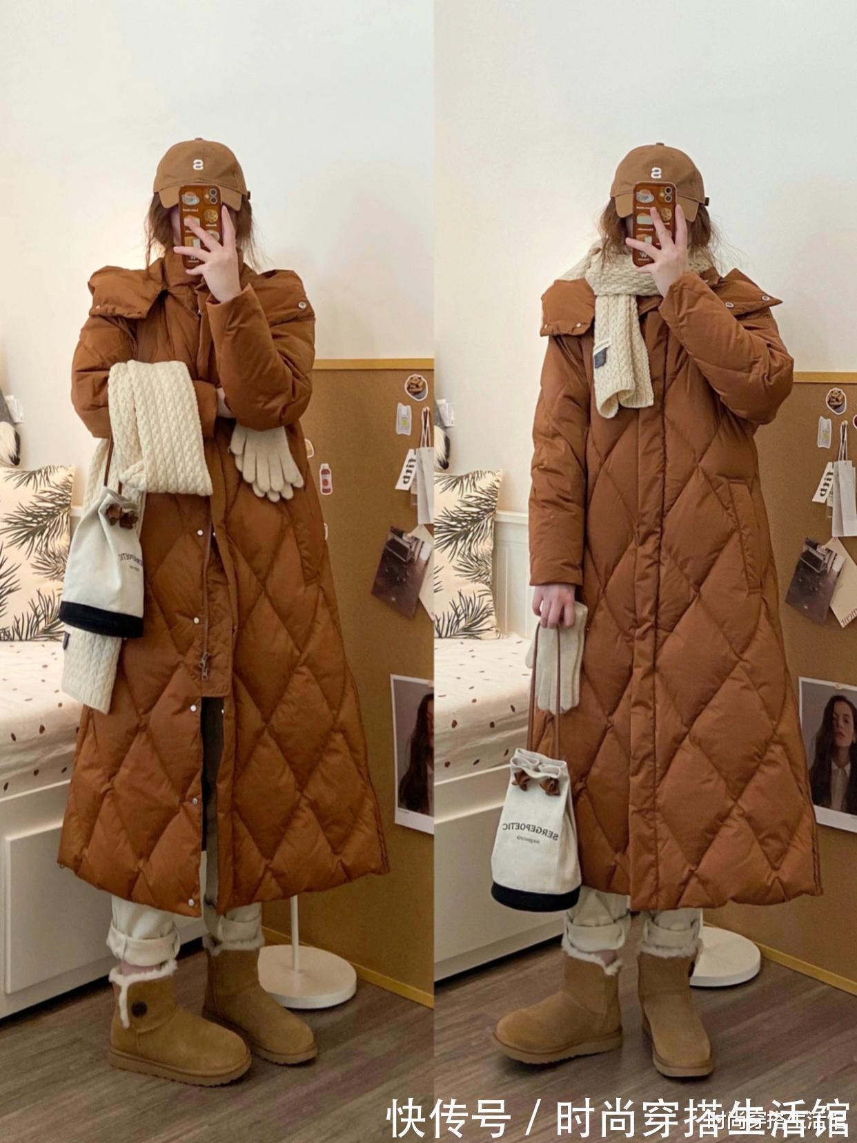 格纹裤|?这位时尚博主的穿搭真圈粉,简约大方又气质,冬天就这么穿超美