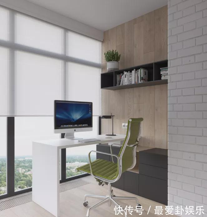 新房|126㎡简约新房,朋友说像设计图,开放式厨房还有超大落地窗