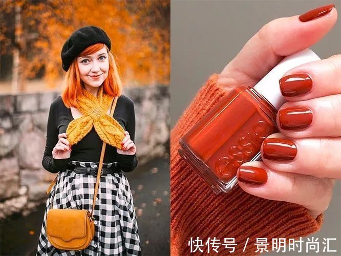 柑橘橙 这个能让冬季变得灵动有趣的颜色,只要穿对了,绝对是最吸睛穿搭