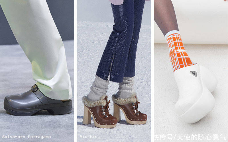 拖鞋|2021-2022秋冬女鞋趋势
