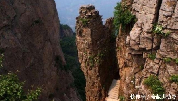 太行山|太行山深处的悬崖古寺，凿了近60年才完工，距今已有400多年
