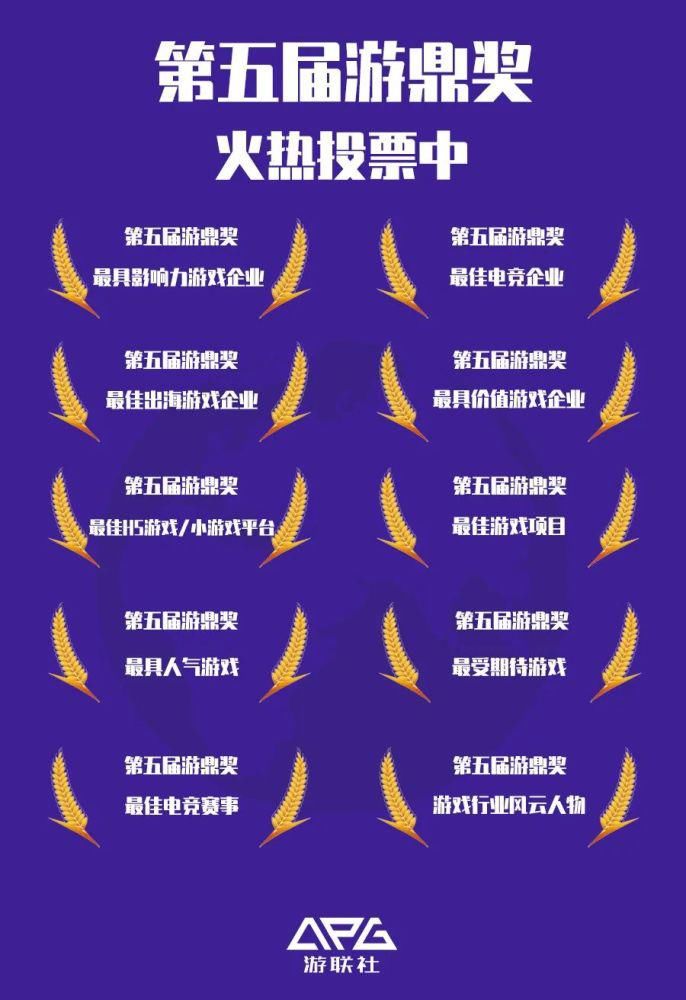 市场实际销|第五届游鼎奖奖项评选火热报名中