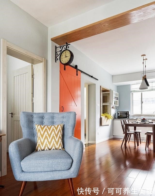 房梁|她家80㎡两室,一室改客厅,南北通透,改造得很温馨舒适,羡慕!