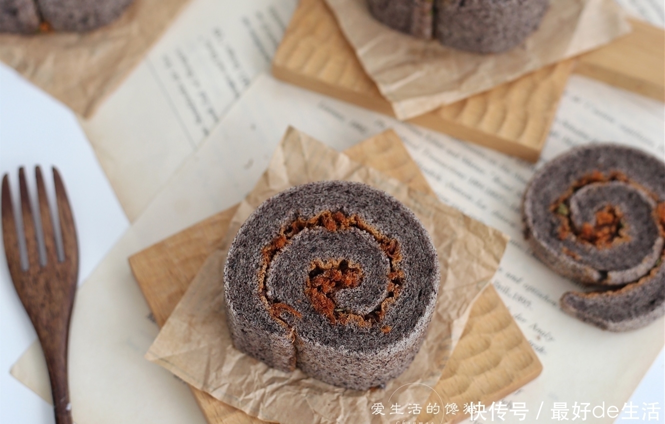 香甜|任卷不开裂的蛋糕卷做法，香甜柔软零添加，1分钟学会想吃不用买