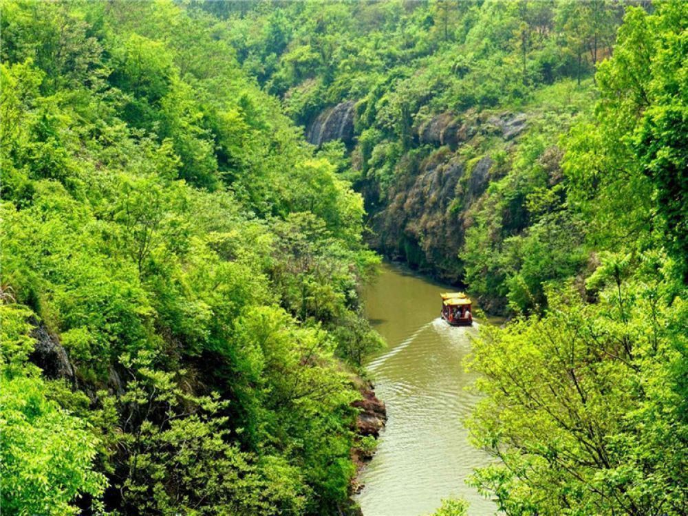 天生桥景区|全国唯一天生桥，横跨在古运河上，被誉为“江南小三峡”