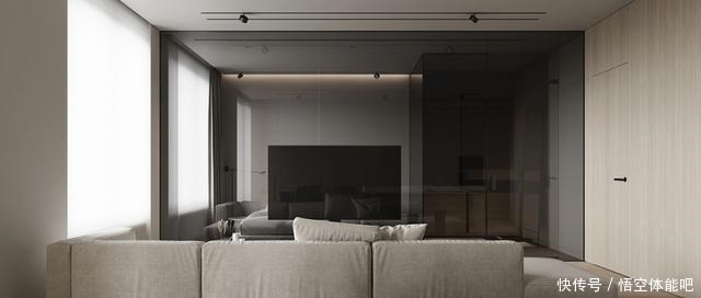 背景墙|看了他“空空荡荡”的家,叫我羡慕不已,全屋原木风,太高级了!