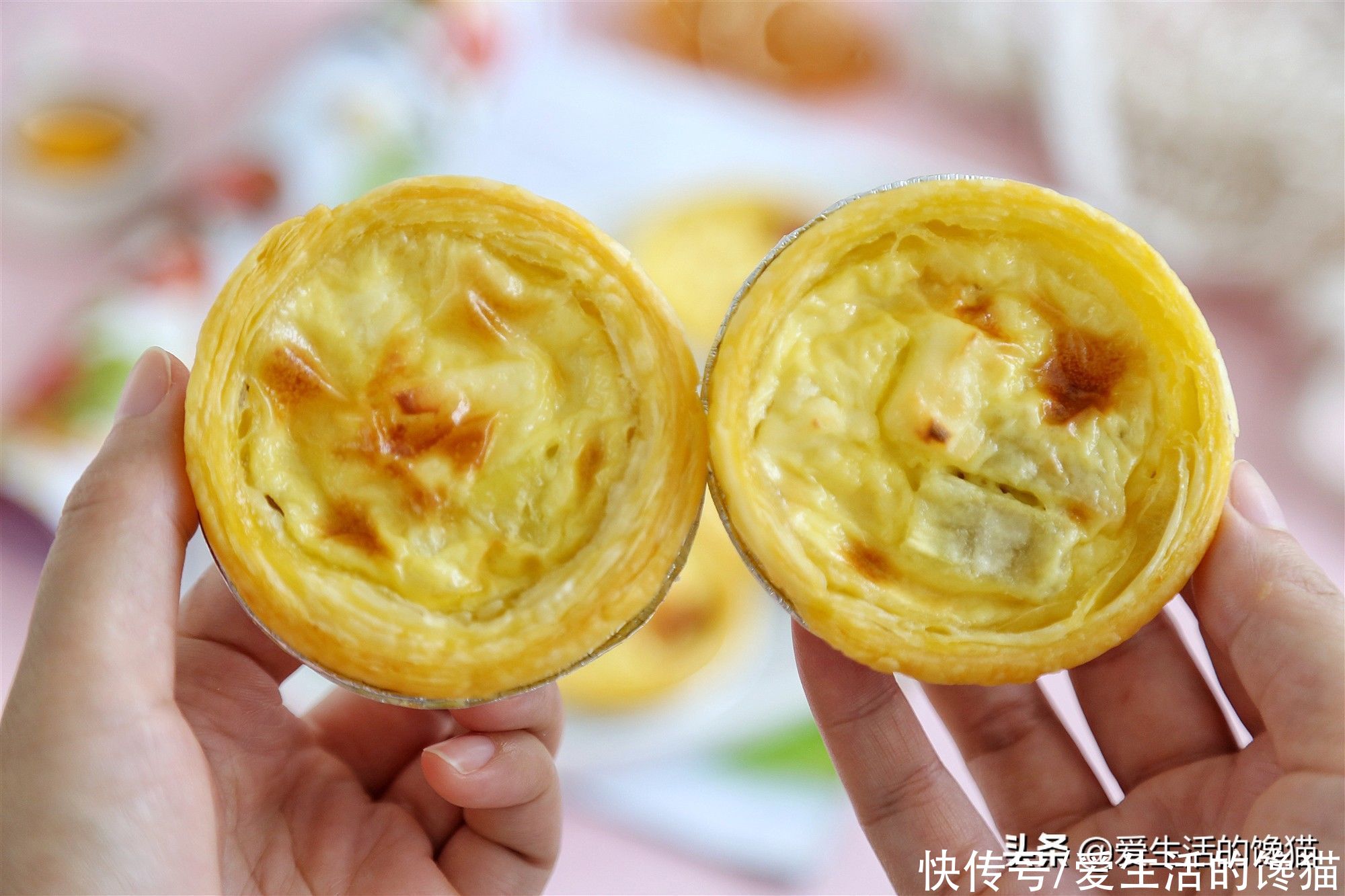 葡式蛋挞皮|花100块买个死包榴莲，气急败坏做成榴莲蛋挞，没想到味道绝了