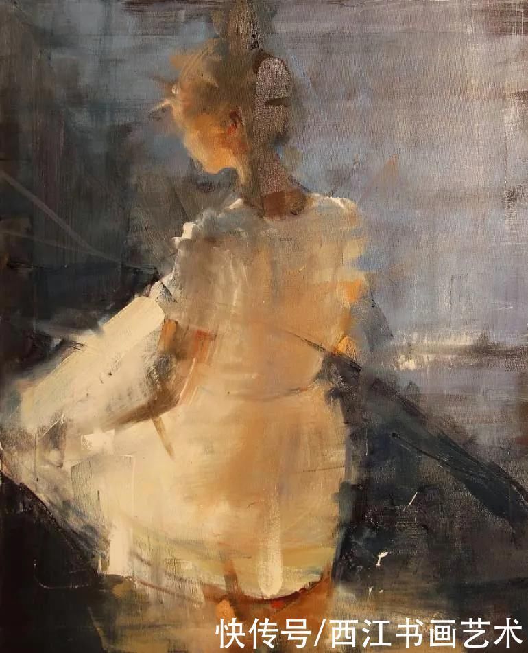 范妮|敏感，感性与永恒：法国女画家莫罗的抽象人物