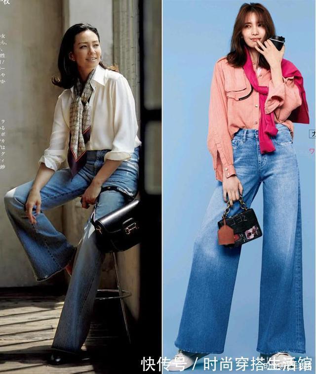 小个子 为什么你穿阔腿裤就是“矮胖圆”?那是你不会搭!这4个细节要懂