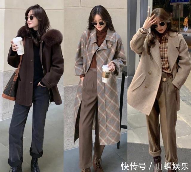 分享一组冬季气质穿搭,随性又浪漫,这才是韩系风的正确打开方式