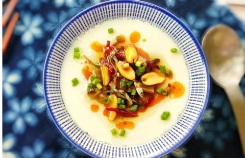 虾皮|一把黄豆轻松制作豆腐脑，爽滑好吃，再也不用出门买了