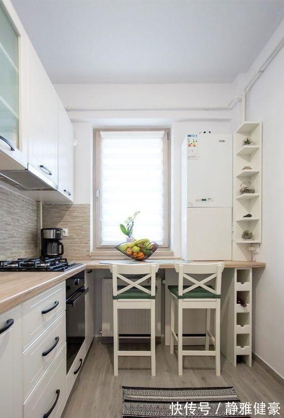 灶台|厨房窗台与灶台连接,餐厨一体、功能叠加,回头我家也这样装