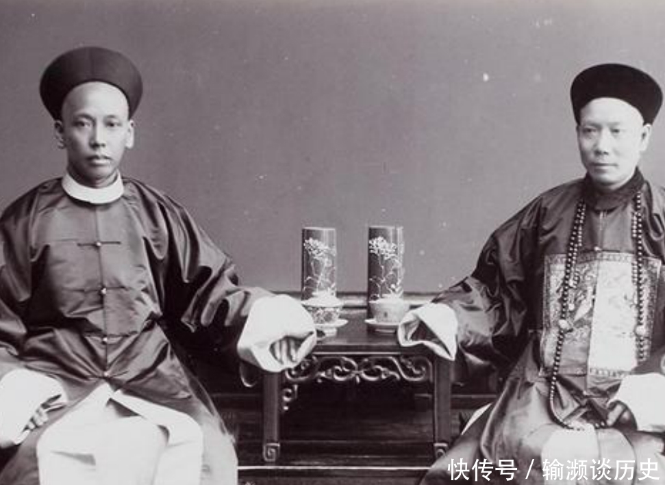 相貌|1896年晚清老照片：女子青丝倭堕成髻，朝廷大臣相貌清俊！