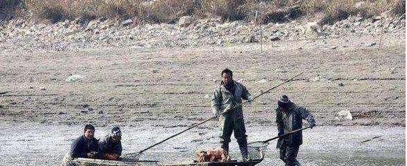 农民钓不到鱼一气之下竟然把池塘水抽干，挖出的东西让渔民笑翻了