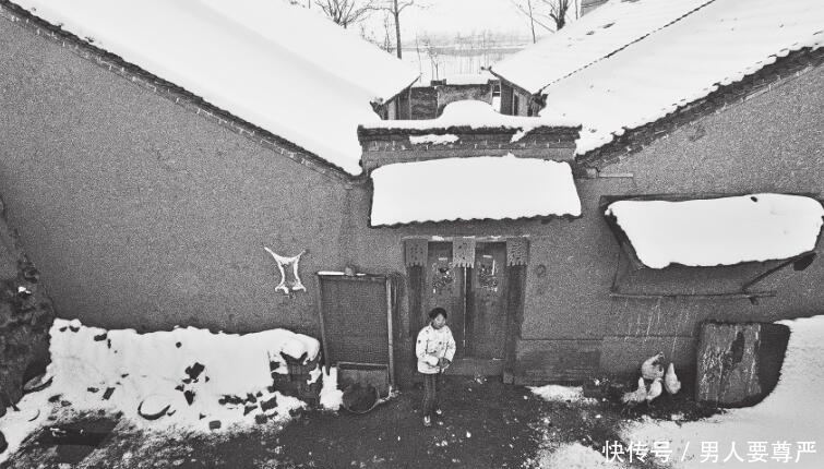 关中人|老照片:关中人终身梦寐以求的四合院