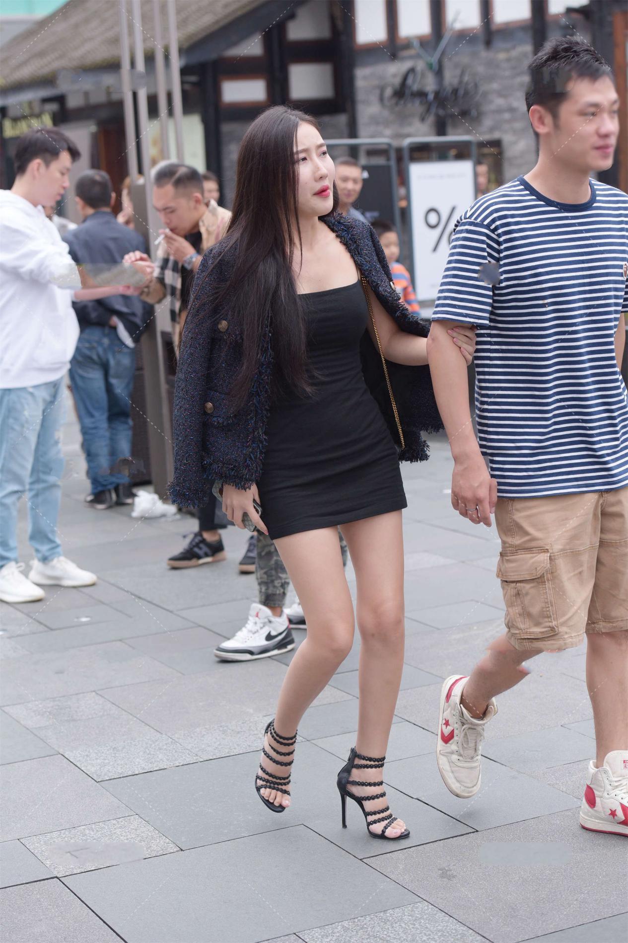 无袖连衣裙, 外搭小香风外套, 轻松打造甜酷女孩