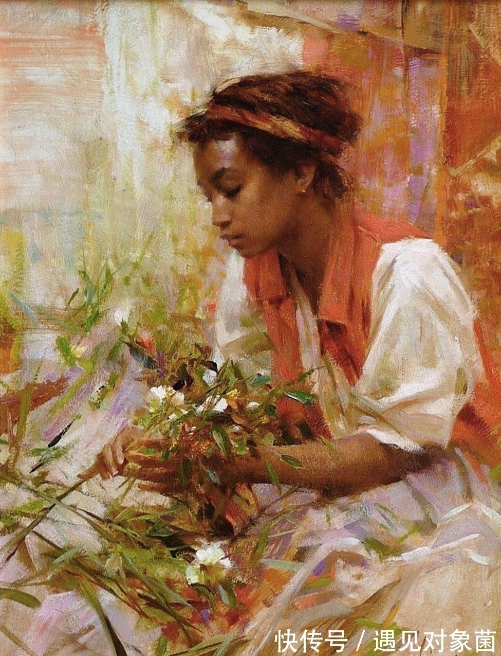 ·施密德@教科书式的经典画作,英国女王都赞赏不已的“大触之神”理查德