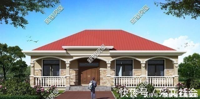 户型|农村养老房还是一层好，强烈推荐第3套17万建好，确定不动心！