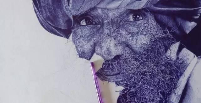 好好学习|这个高一男孩不好好学习,却用圆珠笔画出了纸上奇迹,专家都不敢相信