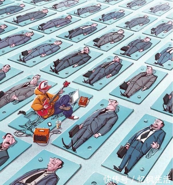 诗歌|揭露现实问题的9张讽刺插画，直击人心，引人深思