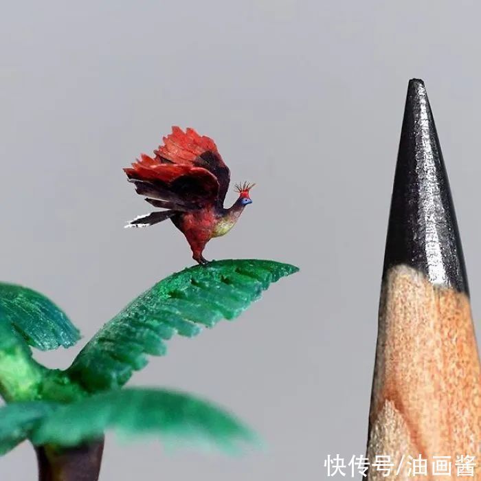 艺术家!小到离谱的微雕艺术,不比较不知道,一比较吓人一跳