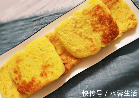外酥|煎馒头片不要只会裹蛋液,记得多加这1步,煎出来外酥里软不吸油