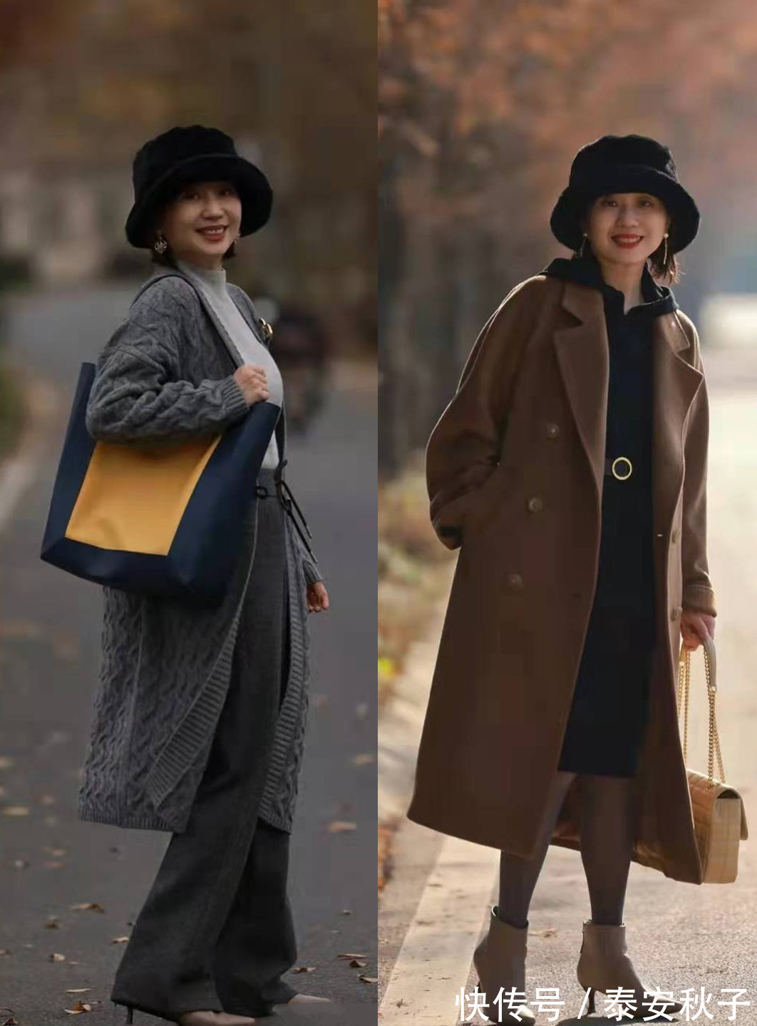 中年 50岁之后,就少穿“卫衣+牛仔裤”吧,太俗气!冬天这样搭:穿出高阶感!