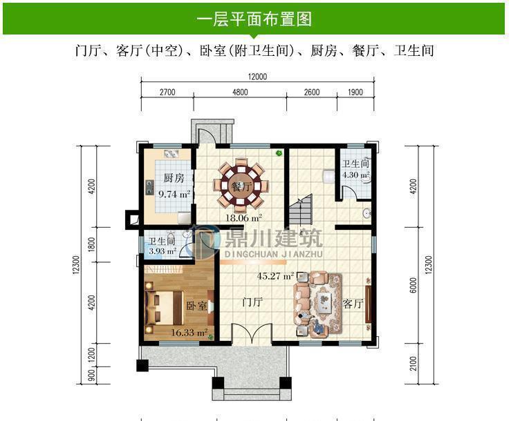 师傅|5款农村平屋顶别墅,施工简单,农村的师傅都会做