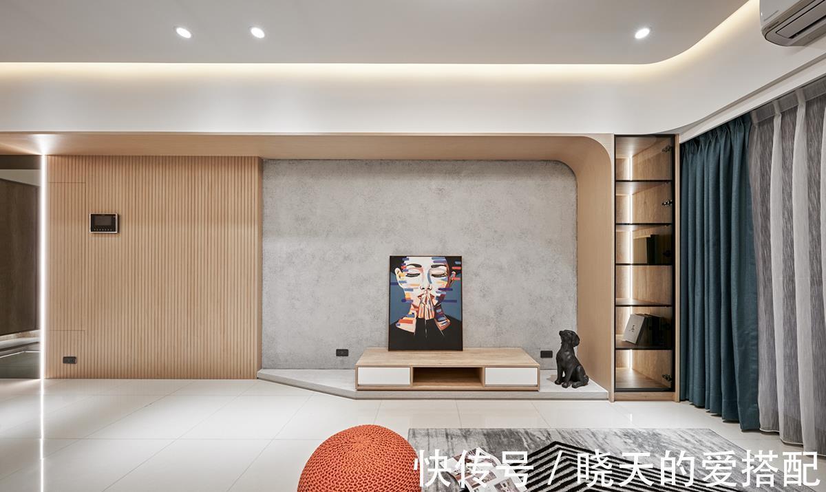 灰泥|如果再买房,一定照着他家这样装,全屋配色和灯光,好喜欢