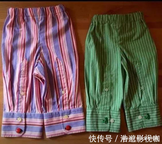 围嘴|这妈妈太会省了,去年的旧衬衫改成了孩子的连衣裙,DIY旧物改造