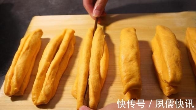 大虎|红薯也能做油条，很多人不知道，不用泡打粉，蓬松酥脆好吃